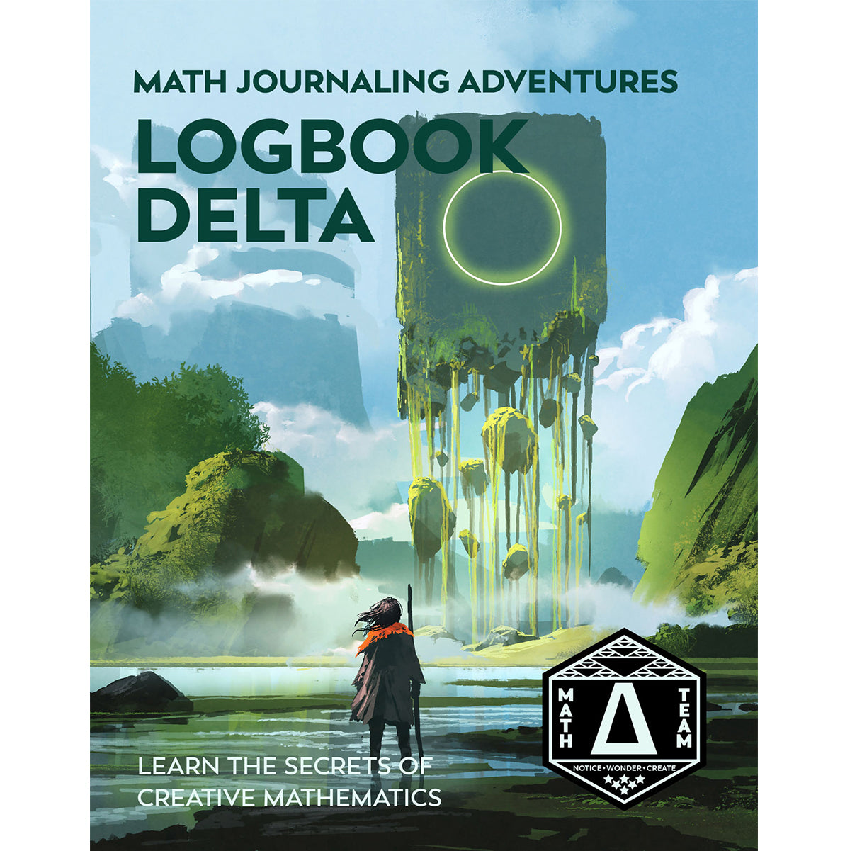 Logbook Delta hardcover math journal by Denise Gaskins
