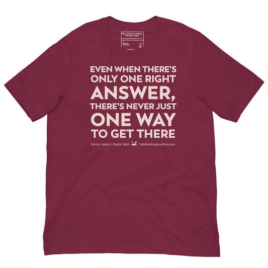 World of Math T-Shirt, Lightweight